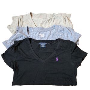 Womens Tee Bundle Small Ralph Lauren Mossimo Gap